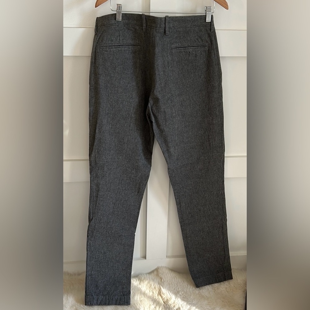 J Crew Gray Slim Dress/Casual Pants 32W 34L
